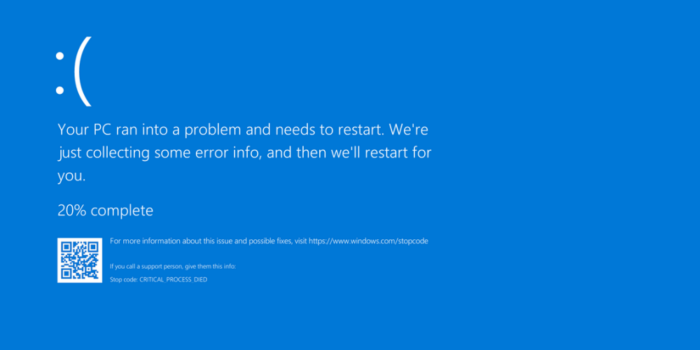 Cara Mengatasi Blue Screen pada Windows 10